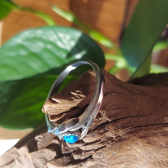 VINTAGE OPAL RING - Picture 2 of 2